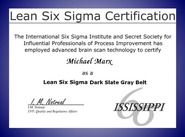 Lss certification shop