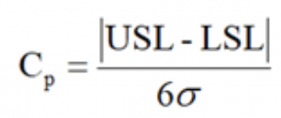 Cp formula