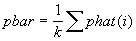 p Chart Formulae 1