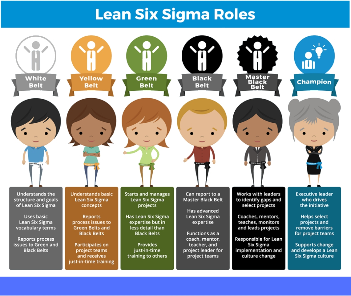 Lean Six Sigma Certification Levels