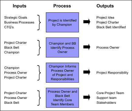 Figure 1: Roles in Project Selection