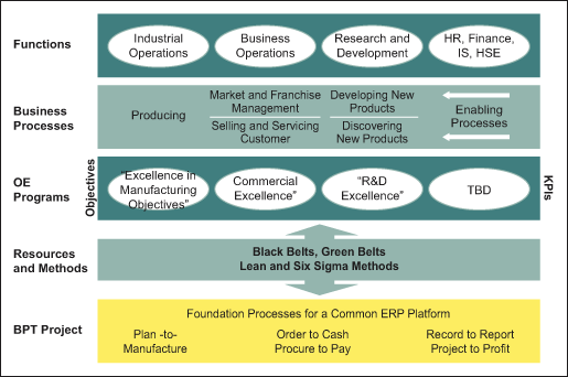 One-Page Merial View of Operational Excellence