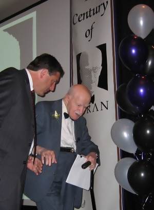 Dr. Juran's 100th Birthday Celebration Dr. Juran's 100th Birthday Celebration